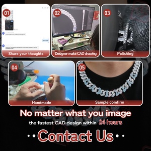 <span class=keywords><strong>Catena</strong></span> Cubana di Lusso in Moissanite di Grandi Dimensioni, Gioielli Hip Hop da <span class=keywords><strong>Uomo</strong></span>, <span class=keywords><strong>Catena</strong></span> Miami Cubana in <span class=keywords><strong>Argento</strong></span> <span class=keywords><strong>925</strong></span> con Effetto Ghiaccio - Product Image 5