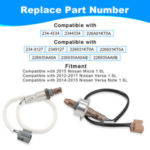 2ชิ้นเซ็นเซอร์ <span class=keywords><strong>O2</strong></span>อ๊อกซิเจนปลายน้ำสำหรับเปลี่ยน2012-2017 1.6L ของ Nissan Versa Note - Product Image 4