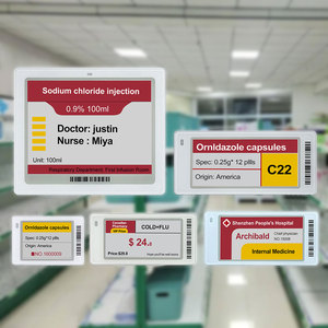 Etiqueta de Tinta Electrónica para el Seguimiento de Equipos Médicos, Duradera y de Bajo Mantenimiento, Letrero para Puerta de Cama de Hospital, Etiqueta de Tinta Electrónica para Farmacias - Product Image 1