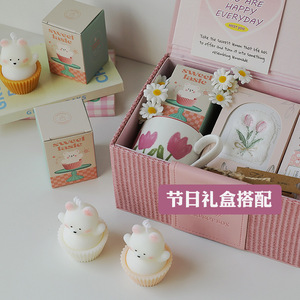 Vela de aromaterapia creativa para tarta, regalo bonito, fragancia en forma de mano, simulación de oso, vela personalizada - Product Image 2