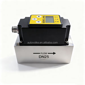 VOLKE pabrik penjualan terlaris FXN25 bersertifikat CE 4-20mA Digital multi-guna pengukur aliran turbin cair fungsi suhu IP67 - Product Image 2