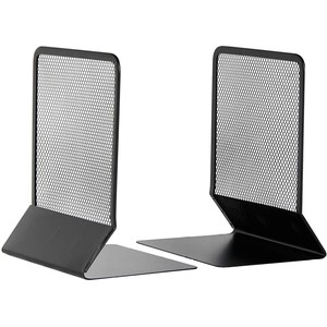 Le meilleur serre-livres moderne en maille métallique 2 pièces porte-livres de bureau ensemble de serre-livres en maille métallique - Product Image 2