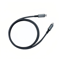 Câble USB C vers Type C Thunderbolt 3 40 Gbps 8K 60Hz Type-C USB 4.0 PD 240W Câble de charge rapide Prise en charge de la transmission audio et vidéo 4