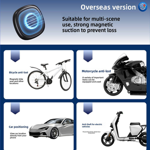 Traceur GPS intelligent sans carte SIM, positionnement mondial gratuit à vie, double système pour animaux de compagnie, enfants, vélos, bagages - Product Image 4
