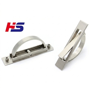 Hengsheng LS077 Versteckter Schrankgriff Möbelgriffe Verdeckter Griff für Küche Schlafzimmer Fitnessraum Schrank Tür und Schublade - Product Image 1