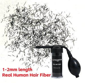 Poudre de Kératine Bio 100% Naturelle pour Épaississement Capillaire, Fibres de <span class=keywords><strong>Cheveux</strong></span> Humains Réelles, Spray Fixateur Coiffant avec Applicateur pour la Repousse des <span class=keywords><strong>Cheveux</strong></span> - Product Image 1