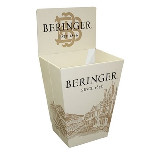 Vente flash : bac de présentation pliable en carton ondulé écologique, design personnalisé, pour la promotion publicitaire - Product Image 5