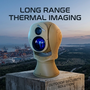 Caméra PTZ thermique avec suivi automatique, vision nocturne, stockage sur carte SD, capteur CCD, garantie 1 an pour la surveillance extérieure - Product Image 2