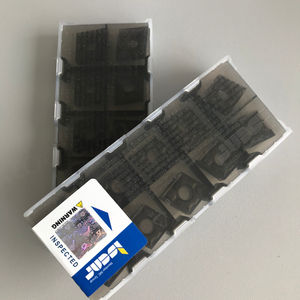 Inserto de Carburo de Tungsteno Personalizable OEM Iscars CNMG 120404-TF IC907, Herramienta de Torno CNC, Forma Cuadrada, Hoja de 25 mm, HRC45, Hecho en Israel - Product Image 6