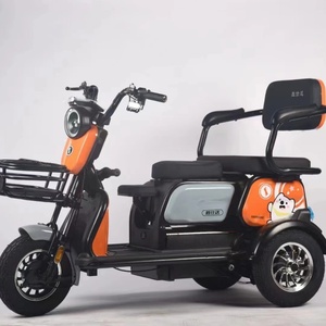 รถสามล้อไฟฟ้าดีไซน์ใหม่ 500 วัตต์ สกู๊ตเตอร์สามล้อสำหรับผู้พิการ ผลิตในจีน ใช้พลังงานแบตเตอรี่ สำหรับผู้โดยสาร - Product Image 6