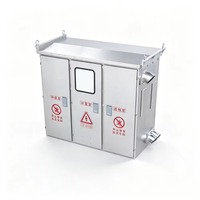 Armoire de distribution extérieure anti-corrosion IP54/IP66 à coques multiples pour circuit de mesure d'énergie électrique sur site