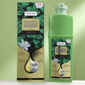 Tinte para el Cabello con Ingredientes Naturales, Color Negro Rápido, Champú a Base de Hierbas, Sin Amoníaco, No Alérgico, 20 Unidades, No se Pega a la Piel - Product Image 1