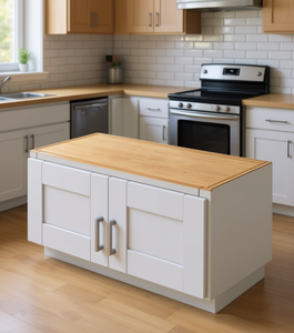 Mobile da Cucina Sunique SW-W3012, Anta in MDF Moderna, Stile Shaker Bianco - Product Image 2