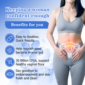 Capsules de probiotiques vaginaux en marque privée avec activité totale, favorisent et renforcent l'immunité, aident à équilibrer le pH. - Product Image 3