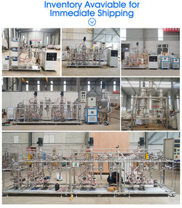 Equipo de destilación molecular de película limpia de trayectoria corta de acero inoxidable de alto rendimiento utilizado para la destilación de semillas y aceite de oliva - Product Image 4