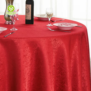 Mantel floral de tela jacquard grueso personalizado al por mayor para restaurantes y bodas para fiestas - Product Image 2