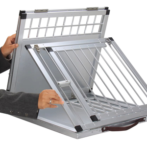 <span class=keywords><strong>Cage</strong></span> <span class=keywords><strong>pliable</strong></span> pour animaux de compagnie 100% aluminium meilleur prix perméable à l'air Portable <span class=keywords><strong>chat</strong></span> <span class=keywords><strong>cage</strong></span> de transport pour animaux de compagnie - Product Image 1