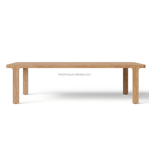 FERLY All-Weather Teak Dining Set Restaurant <strong>Table</strong> with <strong>Chairs</strong> for Outdoor <strong>Garden</strong> Furniture for Hotels <strong>and</strong> Parks - Product Image 2