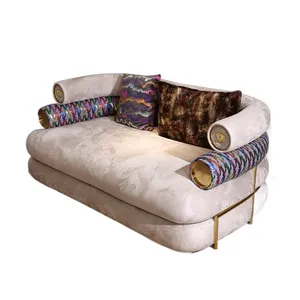 Divano componibile di fascia alta elegante grande contemporaneo a forma di L set mobili bianco lusso moderno italiano classico divano ad angolo in pelle