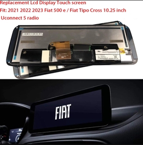 Nouveau moniteur d'affichage LCD de remplacement de voiture 10.25 pour <span class=keywords><strong>Fiat</strong></span> 500 E <span class=keywords><strong>Tipo</strong></span> <span class=keywords><strong>Cross</strong></span> 10.25 2021 2022 <span class=keywords><strong>2023</strong></span> 2024 - Product Image 2