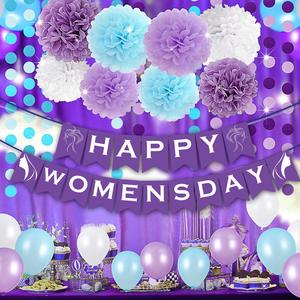 ป้ายแฮปปี้วันสตรีสำหรับการเฉลิมฉลองวันสตรี วันสตรีสากล ของตกแต่งงานปาร์ตี้สำหรับตกแต่งเตาผิง - Product Image 6