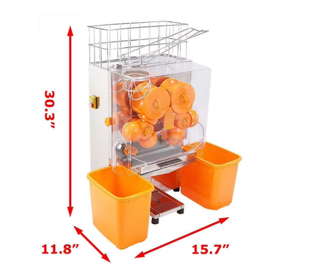 HORUS Industrial Orange Juicer Automatic Fresh Fruit Squeezer Machine for Juice Shop Supermarket Use