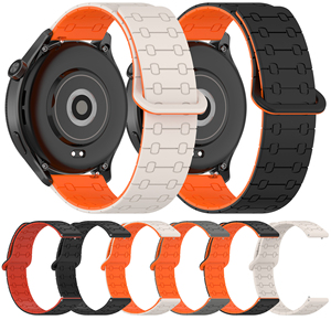 <span class=keywords><strong>Bracelet</strong></span> en silicone pour <span class=keywords><strong>Huawei</strong></span> Watch GT6, GT5 <span class=keywords><strong>Pro</strong></span>, GT4, <span class=keywords><strong>GT3</strong></span>, GT2, <span class=keywords><strong>bracelet</strong></span> magnétique sport pour Xiaomi Watch S4, S3, S2, S1 Active - Product Image 2