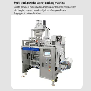 Tự Động Multi Lane Sugar Salt Trộn Bột Máy Đóng Gói 5G 10G Máy Đóng Gói Đường - Product Image 4