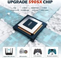 Konsol Super x-pro, konsol Video Game dengan kartu SD, 30,000 + Game bawaan, dengan 2 gamepad nirkabel, konsol Game untuk TV 4K
