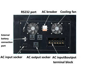 단상 5kva ups 내부 배터리 - Product Image 5