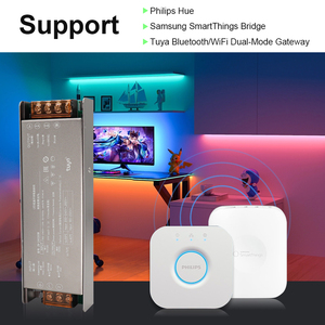 Tuya Wifi ZigBee LED cung cấp điện 24V 200W 300W Dimmable dẫn biến áp cho CCT LED <span class=keywords><strong>Strip</strong></span> Đèn ứng dụng điều khiển hỗ trợ Alexa - Product Image 2