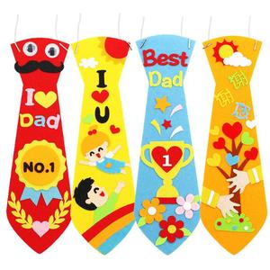 Nuevo Diseño de Juguete de Fieltro de Lana para Niños, Manualidades, Decoración de Superhéroes, Corbata de Fieltro, Juguete Educativo - Product Image 4