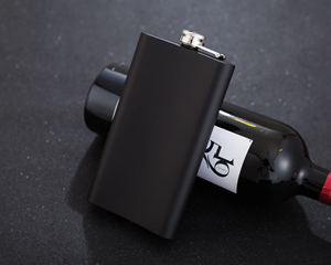 Matte Đen Hip Flask 6oz 7Oz 8oz cho rượu thép không gỉ rò rỉ bằng chứng Hip Flask đặt uống Whisky Flask thủy tinh - Product Image 6