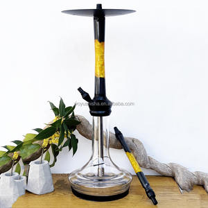 Aureate Atmosphérique En Aluminium Verre Résine Narguilé Shisha Pour Fumer Du Tabac Narguile Sheesha <span class=keywords><strong>Chciha</strong></span> Night Club Bar Lounge Party - Product Image 4