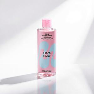 Tonique à l'eau de rose Mamonde Flora Glow 300ml Soin quotidien de la peau Tous types de peau - Product Image 1