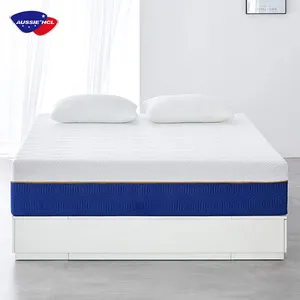 Sleep Well Comfortable Cheap Best Hotel Bed Mattresses In Box King Queen Single Size Foldable Latex Memory Foam Mattress