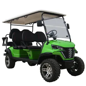 Customized New Version Manufacture Electric Golf Cart Hunting 4+2 Seats FORGE-H4+2 Chinese Golf Carts