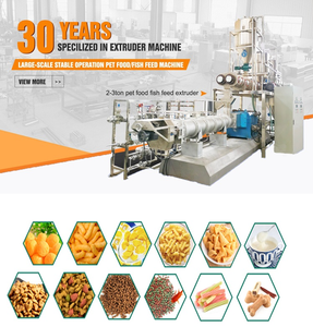 Dây chuyền sản xuất máy làm thức ăn cho thú cưng công nghiệp 500 kg/h, máy ép đùn hai trục vít sản xuất thức ăn viên cho chó, cá - Product Image 2