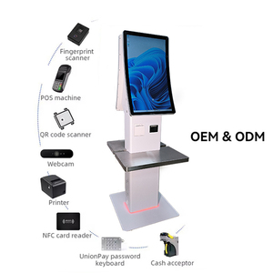 Supermarket Self Ordering Kiosk with LCD Touch Screen Android Win Linux Barcode Reader SDK-Self Check out Kiosk by Top <strong>Suppliers</strong> - Product Image 4