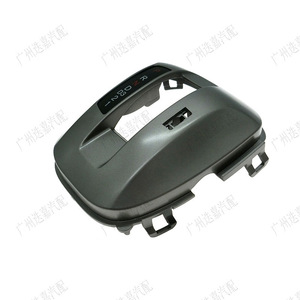 Cubierta del panel de visualización de la palanca de cambios Honda 54721-TB0-A51ZA A51ZC, color plateado y negro, ajuste ergonómico para Accord Crosstour - Product Image 2