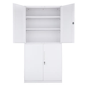 Classeur en acier moderne à 4 portes Casier en métal facile à assembler pour la maison, le bureau, l'école, la salle à manger, la cuisine et l'hôpital. - Product Image 6