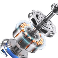 Pistolet pulvérisateur de peinture électrique sans air industriel portable 1600W haute pression DIY, capacité de la cuve 2L, 3000 PSI, multifonctionnel pour latex