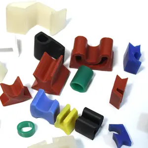 Silicone peças especiais em forma de silicone peças misturadas moldagem peças atacado não-padrão molde processamento silicone vedação plug