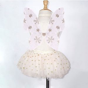 Ensemble 3 pièces ailes de fée papillon et jupe tutu rose ailes d'ange baguettes de fée pour fête de fille - Product Image 5