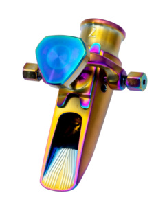 Boquilla de Titanio Profesional para Saxofón Soprano CNC con Canal de Aire Especial y Tornillo de Equilibrio para un Tono Nítido y Brillante - Product Image 6