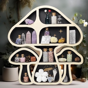 Heart Shape Wooden <b>Wall</b> Shelf Multi Layer Storage Rack For Living Room Decor Valentine's Day Gift - Product Image 5