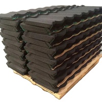1340x420mm Beste Preiswerte Chinesische Baumaterialien Farbige Steinbeschichtete Aluminium-Wellblechdachziegel Feuerfest Wasserdicht
