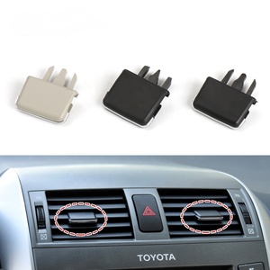 Clips de réglage des feuilles de climatisation pour Toyota Corolla Noir et beige. - Product Image 2
