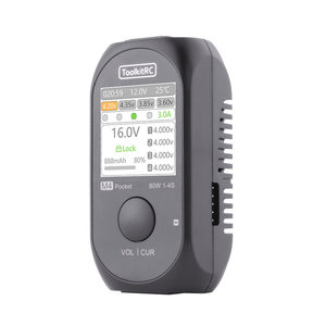 Chargeur multifonctionnel ToolkitRC M4 Pocket 80W 1-4S pour la charge de batteries - Product Image 3