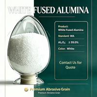 Alumine blanche fusionnée conforme à la norme FEPA WA F40 99,0 % AlO, abrasif de sablage, granulométrie 9,0 Mohs, pour usage industriel
